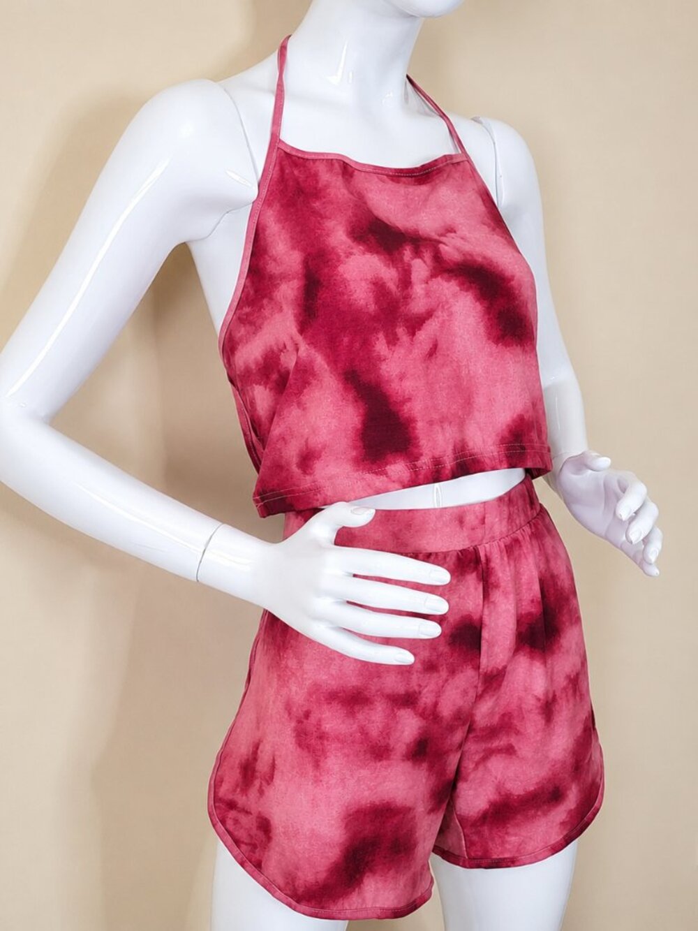 AQ-Sport Women's Tie Dye 2 Piece Plus Size Set SZ 3X